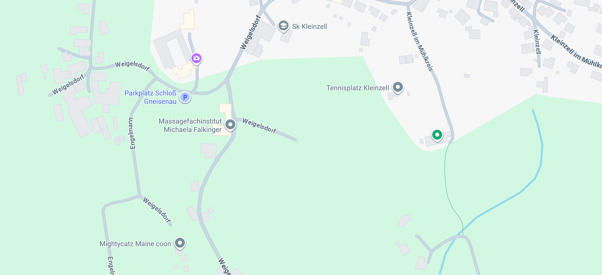 Karte Festgelände Kleinzell